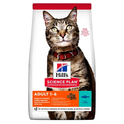 Picture of HILLS SCIENCE PLAN FELINE ADULT OPTIMAL CARE WITH TUNA